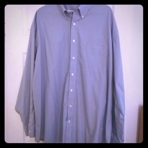 Joseph & Feiss Blue & White Checkered Dress Shirt